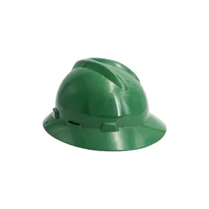Trung Quốc bán buôn Mũ bảo hiểm an toàn điều chỉnh mũ cứng màu xanh lá cây màu xanh xây dựng ABS cứu Logo tùy chỉnh cho ngành công nghiệp