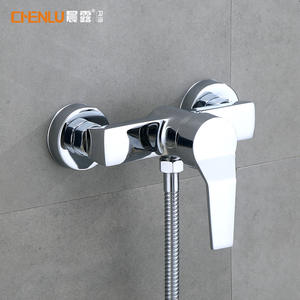 ชุดฝักบัวติดผนังแบบซ่อน Chenlu วาล์วเซรามิกทองเหลือง หัวฉีดแบบเดี่ยว หัวฝักบัวทรงกลมแบบเรนเจ็ท - Product Image 1