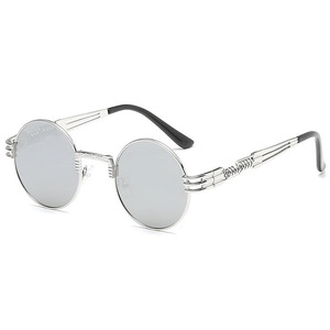 Venta al por <span class=keywords><strong>mayor</strong></span> de moda de las mujeres y los hombres de metal redondo vintage tonos gafas de sol con <span class=keywords><strong>el</strong></span> <span class=keywords><strong>templo</strong></span> especial - Product Image 6