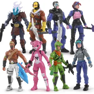 热卖8款10厘米流行游戏角色Fortnites人物套装塑料玩具收藏模型