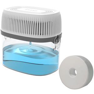 Petit <span class=keywords><strong>déshumidificateur</strong></span> <span class=keywords><strong>d</strong></span>'<span class=keywords><strong>air</strong></span> portable sans fil 1L rechargeable au chlorure de calcium pour placard, absorbe efficacement les odeurs - Product Image 2