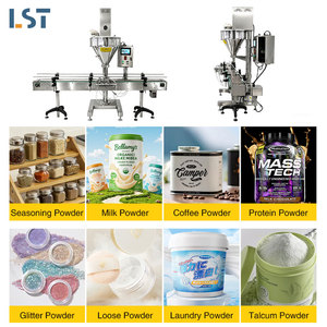 Machine de remplissage de poudre en flacons sans poussière, entièrement automatique, adaptée aux petits flacons de lait, de café, de protéines et d'assaisonnements en poudre - Product Image 5