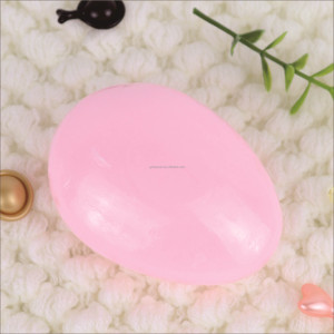 O'carly <span class=keywords><strong>Handmade</strong></span> Skincare Vẻ Đẹp Màu Hồng Hồng Hồng Trứng Xà Phòng Cho Làm Sạch Sâu Chống Mụn Trứng Cá Da Sáng Trên Khuôn Mặt Cơ Thể Xà Phòng - Product Image 4