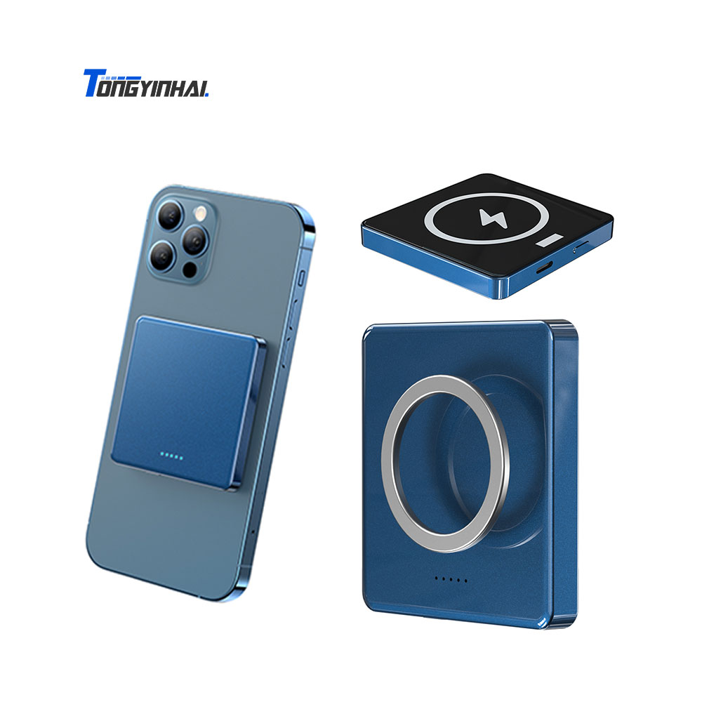 Магнитный мини портативный внешний аккумулятор Tongyinhai 10000 мАч 20 Вт PD 15 Вт qi, беспроводное портативное быстрое зарядное устройство