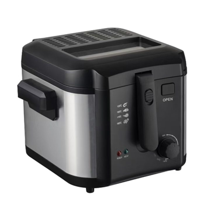 Commercial Household Mini 2.5L Oil Electric Deep Fryer Cooker Home Chicken Deep Fryer
