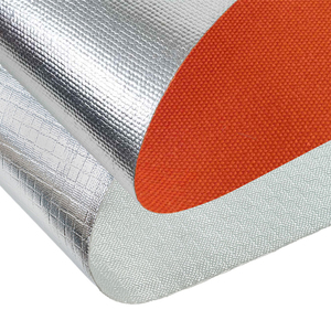 Custom Size Fireproof <strong>Thermal</strong> <strong>Insulation</strong> Fireproofing Aluminum <strong>Fiberglass</strong> Fabric Coated Aluminum Foil <strong>Fiberglass</strong> Cloth - Product Image 3