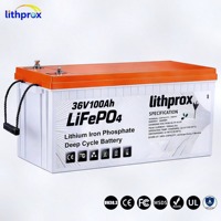 Batterie pour fauteuil roulant au phosphate de fer et de lithium 36V100AH, large plage de température, protection contre les courts-circuits, pour fauteuil roulant de patient, FCC CE
