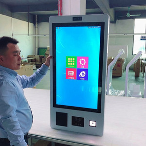 Kiosque multifonctionnel à écran tactile pour restaurant de restauration rapide, en libre-service, avec imprimante, lecteur QR, lecteur de cartes RFID pour le <span class=keywords><strong>paiement</strong></span> - Product Image 3