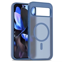 Nouvelle coque de téléphone magnétique sans fil antichoc en PC et TPU avec design givré de haute qualité pour Google Pixel 10