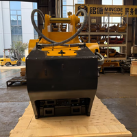 Accessoires d'excavatrice, godet de concassage multifonctionnel à mâchoires, 15t/h, pour le recyclage du béton et de la pierre, travaux de construction