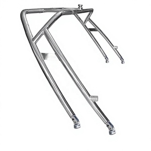 Tours de wakeboard pour bateaux orientées vers l'avant, polies, faciles à installer et pliables, pièces marines - Product Image 2