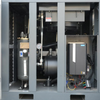 Compresor de Aire de Tornillo Rotativo Industrial de Alta Presión Multsea 11kw 8bar 10bar 12bar, Todo en Uno, Compresor de Aire para Láser