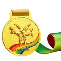 Médailles de course personnalisées en alliage de zinc plaqué or, imprimées UV, émail souple, pour les finalistes de marathon, avec ruban
