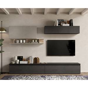 Modulo Soggiorno INFINITY 2.0 CLAY/CADIZ/LAVA - Product Image 1