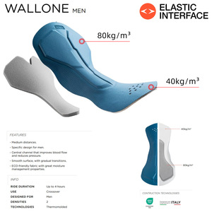 Darevie Durable séchage rapide blanc Aero cyclisme maillot hommes cyclisme Aero peau costume italie Interface élastique Wallone Pad - Product Image 6