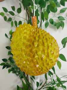 Sculpture lumineuse à motif de durian, LED IP65, pour décoration extérieure de jardin, parc, pelouse - Product Image 1