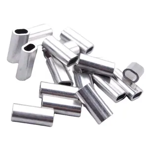 Vissen Crimps Mouwen Enkele Aluminium Draad Enkel Gat Aluminium Crimp Mouwen Kabel Crimp Mouwen 9507900000 1000 Pcs 7-15days