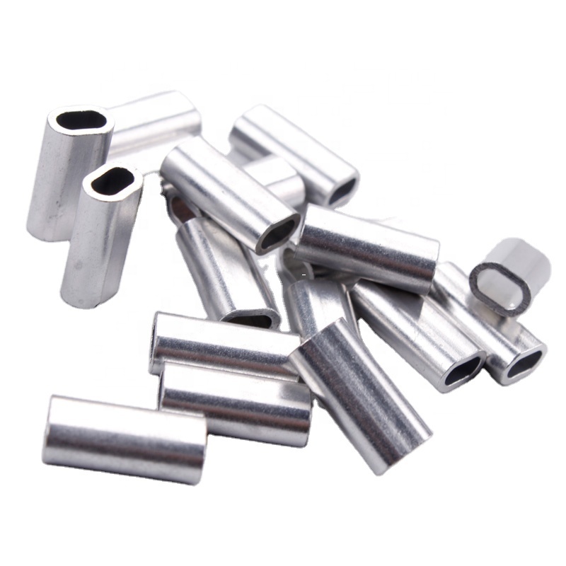 Fishing Sleeve Crimp Aluminum Crimping Sleeves 1000pcs