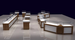 Conception attrayante de centre commercial, comptoir de parfums sur mesure, kiosque de parfums de luxe, design <span class=keywords><strong>professionnel</strong></span> de kiosque de vente de parfums - Product Image 4