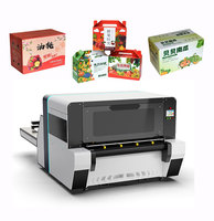 Nouvelle imprimante jet d'encre semi-automatique pour grands cartons, simple passage, 4 couleurs, 4 têtes, haute vitesse 80 m/min, haute résolution 300-1200 DPI