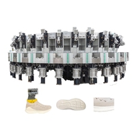 Machine d'injection PU/TPU verticale de haute précision à vis à engrenages PLC, modèle 8, prix usine, pour chaussures de sport et chaussures de sécurité