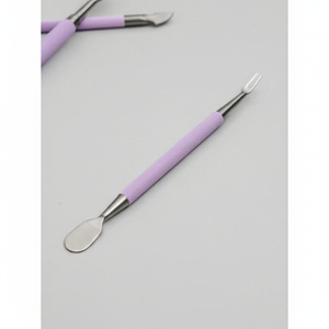 Professional Dual Function K Beauty Nail Care Manicure Pedicure Set 2-Way <b>Cuticle</b> <b>Trimmer</b> Nail Pusher Stainless Steel Premium - Product Image 2