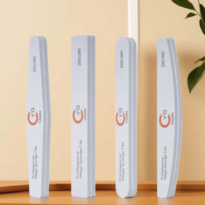 ตะไบเล็บฟองน้ำสำหรับทำเล็บ100/180 80/120แบบมืออาชีพพร้อมเม็ดสี<span class=keywords><strong>220</strong></span>/<span class=keywords><strong>280</strong></span>โลโก้แบบครึ่งวง - Product Image 5