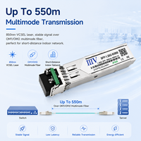 Transceptor Óptico IIIV 1.25G SFP SX 850nm FTTH, Distancia de 550m, Multimodo, Dúplex LC, Módulo de Comunicación de Fibra Gigabit Ethernet