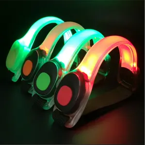 Outdoor Sports Running Safety Wholesale LED Products TPU Wristband Led Glowing Armband