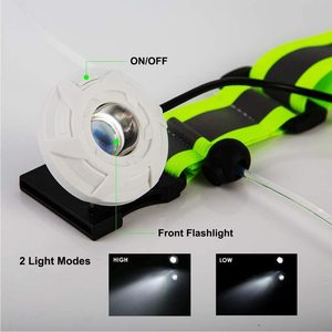 Lampe LED réglable et réfléchissante, équipement de cyclisme léger Rechargeable par USB, gilet de sécurité pour le <span class=keywords><strong>Jogging</strong></span> - Product Image 4
