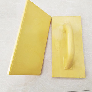 Bloque de Esponja de PU Amarillo para Construcción Industrial, Herramienta de Enlucido, Paleta de 100mm, Modelo 002, 140x28x80mm - Product Image 5