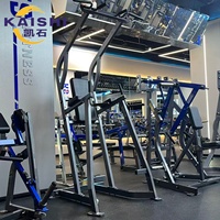 Station de musculation multifonctionnelle en acier inoxydable Kaishi : barre de traction, station de dips, exercices de levage des genoux verticaux