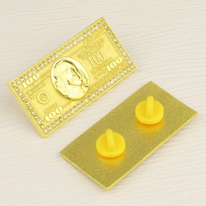 Custom Special Popular Gold Metal <b>Pin</b> Hundred Dollar <b>Pin</b> for <b>Hats</b> and Clothes - Product Image 3