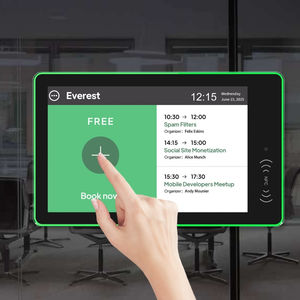 10.1 inç POE Android Tablet LED ışık Bar RK3568 2 + 16Gb iş kullanımı NFC toplantı odası dokunmatik ekran ön kamera NFC - Product Image 1