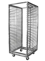 Four rotatif utiliser plusieurs couches en acier inoxydable boulangerie industrielle séchage congélation plateau de nourriture chariot support