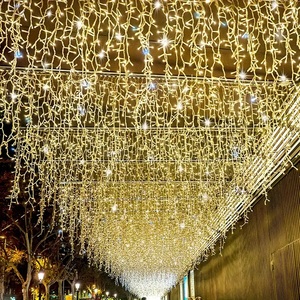 240led Băng dải ánh sáng, trung tâm mua sắm lối đi bố trí dải ánh sáng, đèn giáng sinh ngoài trời không thấm nước Rèm chuỗi đèn - Product Image 2