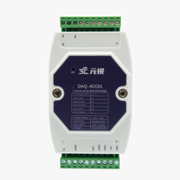 Módulo de Adquisición de Temperatura DS18B20 con Bus RS485, Aislado, Protocolo RS485 Modbus RTU, Compatible con 128 Puntos de Medición de Temperatura