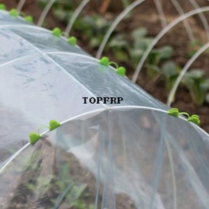 Greenhouse Tunnel Hoops Flexible Fiberglass <b>Rod</b> for Arch Making - Product Image 1