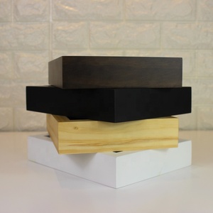 High Quality Pine Wood 3D Art Photo <strong>Frame</strong> Wood <strong>A4</strong> <strong>Black</strong> Deep <strong>Frame</strong> for Picture 3d Deep Money Bank for Photo Display Shadow Box - Product Image 4