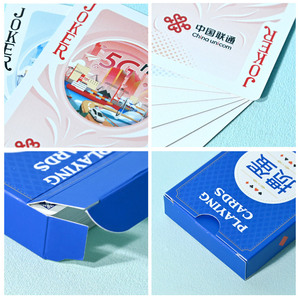 Cartes à Jouer Personnalisées Noyau Noir Allemand 62x87mm Coins Arrondis Impression Logo d'Entreprise Exclusif Guandan Game - Product Image 4