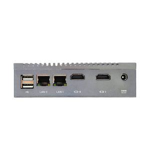 ShareVDI 2026 Mini PC Sin Ventilador RK3399 Thin Client con <span class=keywords><strong>6</strong></span> Núcleos, 64 Bits, 2*HD, 2*LAN, 2*<span class=keywords><strong>COM</strong></span>, WI-FI, BT, 4GB+64GB para Edge Gateway - Product Image 4