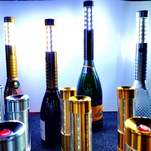 Baton LED Ricaricabile Personalizzabile con Logo, Senza Fiamma e Senza Fumo, per Servizio Bottiglie VIP, con Luce Bianca Calda - Product Image 2