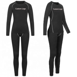 Biancheria <span class=keywords><strong>intima</strong></span> <span class=keywords><strong>termica</strong></span> sportiva personalizzata per donne mutandine lunghe con pile foderato, strato di Base per donne in basso - Product Image 2