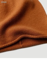 Bonnet unisexe en cachemire 100% tricoté uni, respirant et imperméable, 6 couleurs