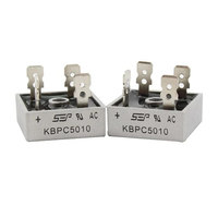 2PCS KBPC3510 KBPC5010 Puente Rectificador de Diodos 35A 50A 1000V KBPC 3510 5010 Rectificadores de Potencia Componentes Electrónicos