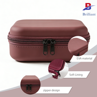 Produsen OEM Kustom Casing Keras EVA dengan Ritsleting, Ringan, Tahan Air, Portabel, dan Tahan Lama untuk Kabel Data, Earphone, Hard Disk