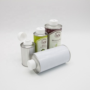 Lattine Vuote in <span class=keywords><strong>Latta</strong></span> da 500ml a Prezzo <span class=keywords><strong>di</strong></span> Fabbrica, Contenitori Metallici Rotondi <span class=keywords><strong>per</strong></span> <span class=keywords><strong>Olio</strong></span> Alimentare e <span class=keywords><strong>Olio</strong></span> d'Oliva, Uso Industriale Alimentare - Product Image 6