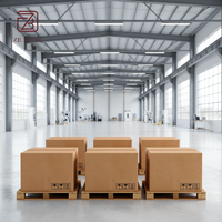 Boîte d'emballage logistique express en carton ondulé renforcé personnalisée ZE BANG pour l'e-commerce, résistante à la pression