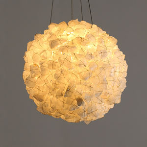 Lampadario in pietra di particelle di cristallo <span class=keywords><strong>per</strong></span> Hotel Villa Hall luci a sospensione melograno Post <span class=keywords><strong>moderne</strong></span> lampade a sospensione - Product Image 4