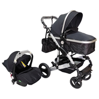 Nouveau-né bébé poussettes landau Buggy luxe haut paysage Portable bébé poussette poussette pliable poussette 3 en 1 pour bébé